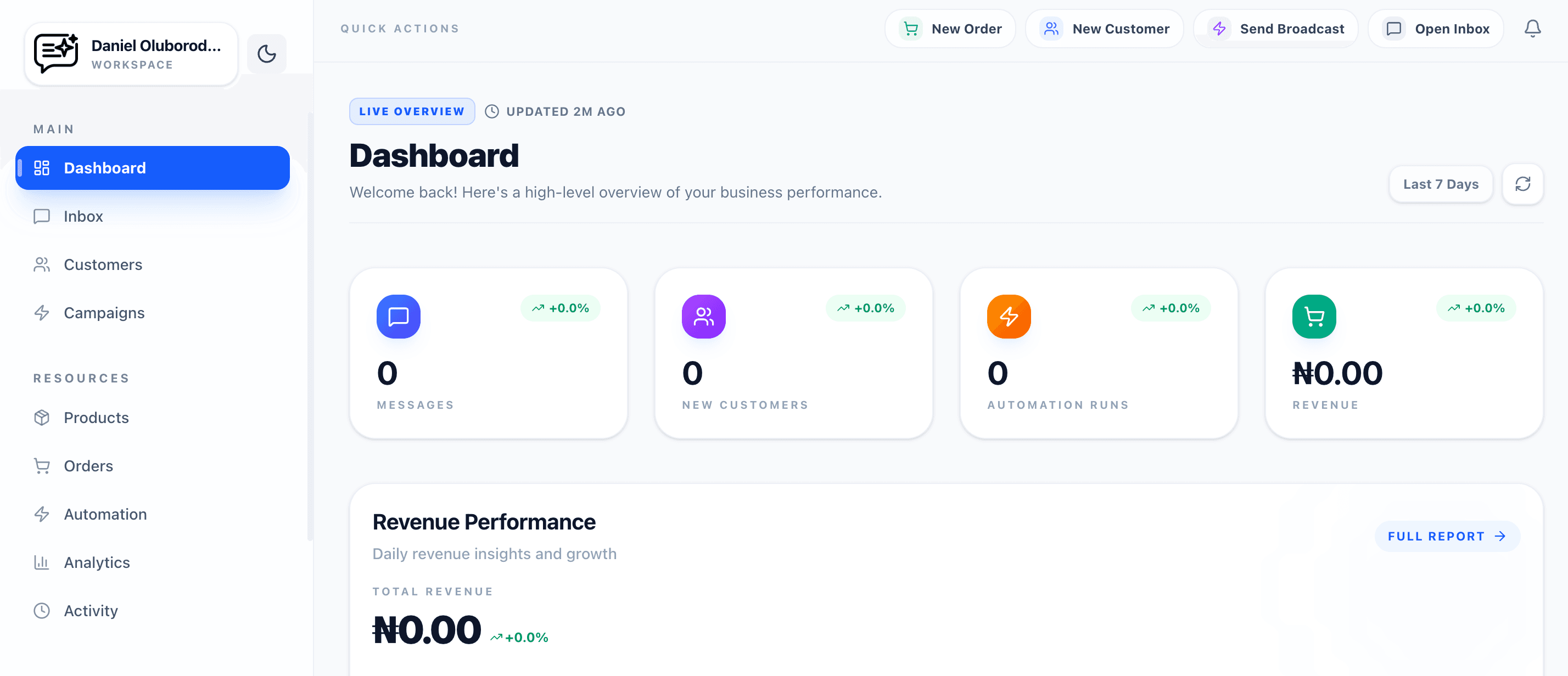 Automate CRM Experience
